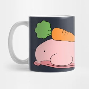 Carrot Blobfish Mug